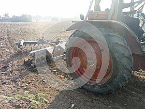 Cultivation Through Disc Harrow